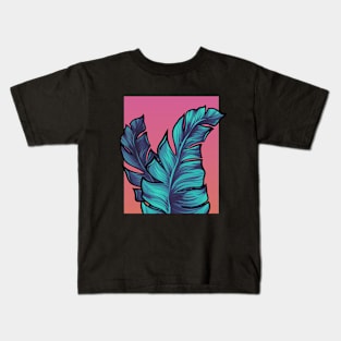 Tropical Leaves Kids T-Shirt